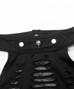 Ladies Punk Rave Jocasta Vest Black 17 Ladies Punk Rave Jocasta Vest Black