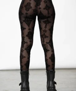 Ladies Killstar Tayana Mesh Leggings