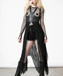 Ladies Killstar Termenta Underbust Duster