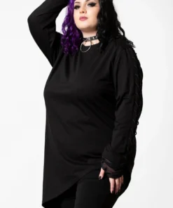 Killstar Thaddeus Asymmetric Top Ladies