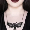 Killstar Tinea Morte Necklace - Silver Accessories