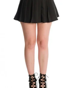 Banned Apparel Ladies Banned Lethia Pleated Mini Skirt