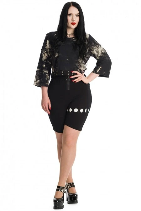 Banned Apparel Banned Moonphase Shorts Ladies 4 Banned Apparel Banned Moonphase Shorts Ladies