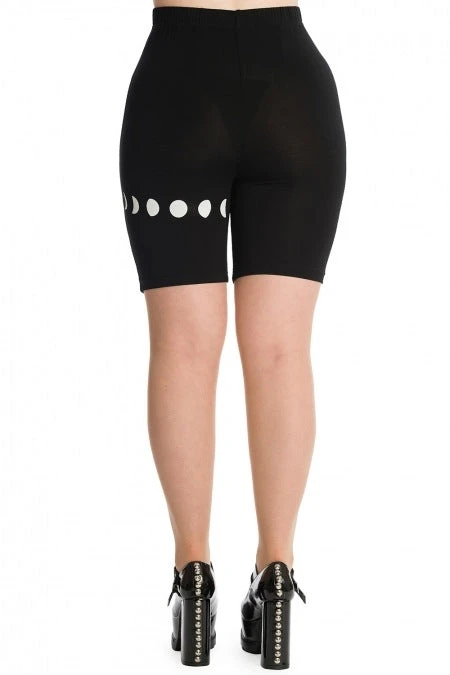 Banned Apparel Banned Moonphase Shorts Ladies 6 Banned Apparel Banned Moonphase Shorts Ladies
