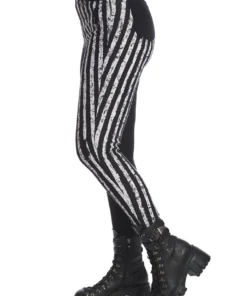 Banned Apparel Banned Spooky Night Walks Half And Half Trousers