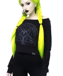 Ladies Killstar Trailblazer Crop Sweater