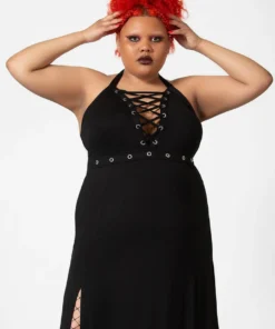 Killstar Tristania Maxi Halter Dress 25 Killstar Tristania Maxi Halter Dress