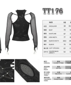 Devil Fashion Zenia Mesh Long Sleeve Top 22 Devil Fashion Zenia Mesh Long Sleeve Top