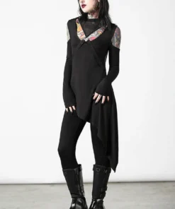 Ladies Killstar Turbulent Transit Asymmetric Top 11 Ladies Killstar Turbulent Transit Asymmetric Top