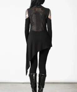 Ladies Killstar Turbulent Transit Asymmetric Top 10 Ladies Killstar Turbulent Transit Asymmetric Top