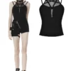 Ladies Dark In Love Enya Pentagram Top 2 Ladies Dark In Love Enya Pentagram Top