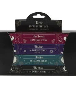 Gothic Gifts Tarot Card Incense Stick Gift Set Ladies
