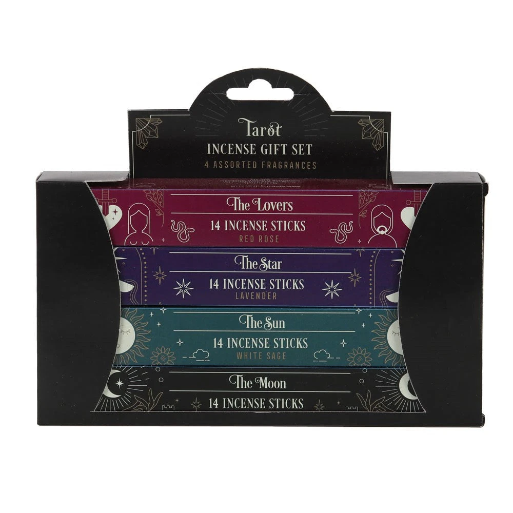 Gothic Gifts Tarot Card Incense Stick Gift Set Ladies 3 Gothic Gifts Tarot Card Incense Stick Gift Set Ladies