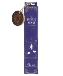 Homeware Gothic Gifts The Star Lavender Tarot Incense Sticks