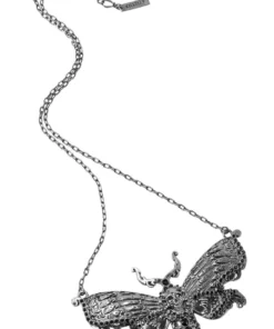 Killstar Tinea Morte Necklace - Silver Accessories