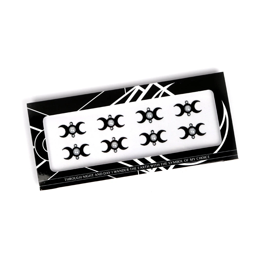 Magic Markings Triple Moon Goddess Face Art 4 Magic Markings Triple Moon Goddess Face Art