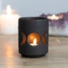 Gothic Gifts Triple Moon Tealight Holder 1 Gothic Gifts Triple Moon Tealight Holder