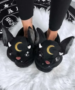 Ladies Killstar Kreeptures Vampir Slippers