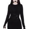 Ladies Killstar Vampyre Long Sleeve Top 2 Ladies Killstar Vampyre Long Sleeve Top