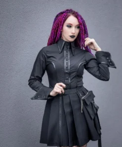 Ladies Dark In Love Lacerta Mini Skirt