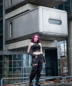 Dark In Love Hollow Thigh Trousers Ladies