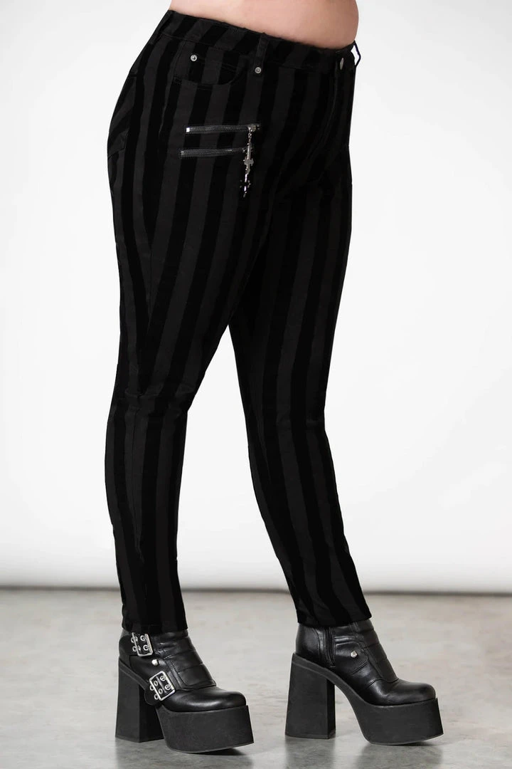 Ladies Killstar Walk The Plank Trousers 10 Ladies Killstar Walk The Plank Trousers