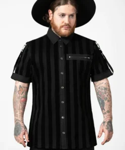 Ladies Killstar Wastelands Button-Up Shirt 16 Ladies Killstar Wastelands Button-Up Shirt
