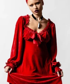 Killstar Witchful Thinking Dress Scarlet Ladies