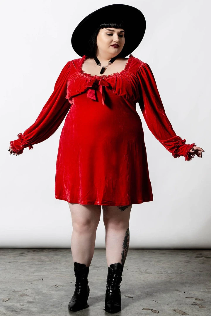 Killstar Witchful Thinking Dress Scarlet Ladies 6 Killstar Witchful Thinking Dress Scarlet Ladies