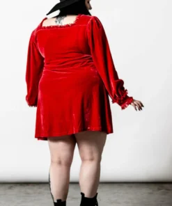 Killstar Witchful Thinking Dress Scarlet Ladies 11 Killstar Witchful Thinking Dress Scarlet Ladies