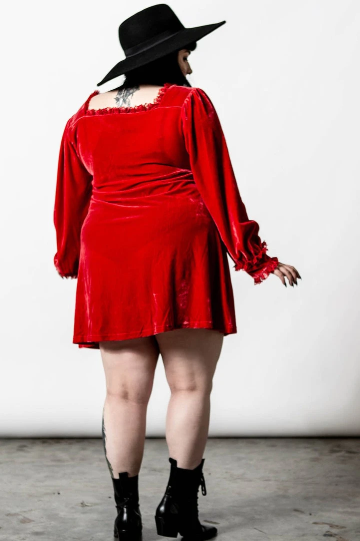 Killstar Witchful Thinking Dress Scarlet Ladies 7 Killstar Witchful Thinking Dress Scarlet Ladies