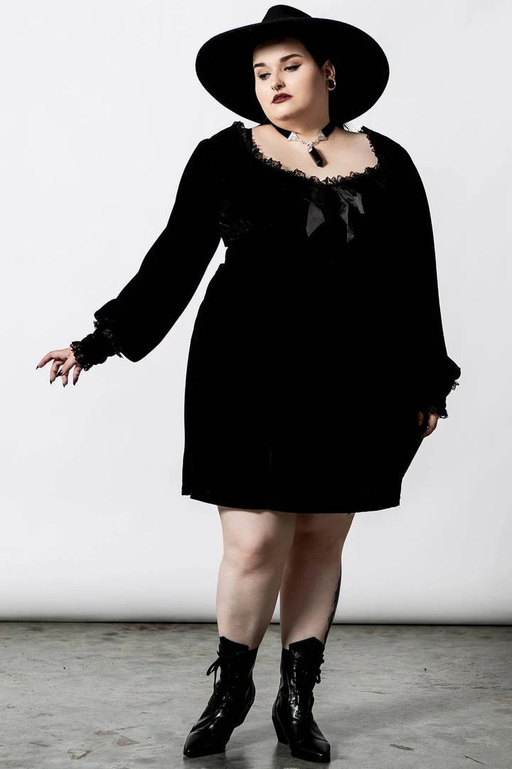 Killstar Witchful Thinking Dress Black 4 Killstar Witchful Thinking Dress Black