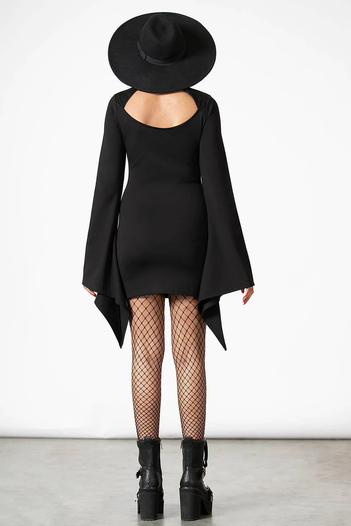 Killstar Witchural Long Sleeve Dress Ladies 7 Killstar Witchural Long Sleeve Dress Ladies