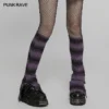 New Arrivals Punk Rave Nikita Leg Warmers - Violet