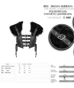 Devil Fashion Mens Orpheus Waistcoat