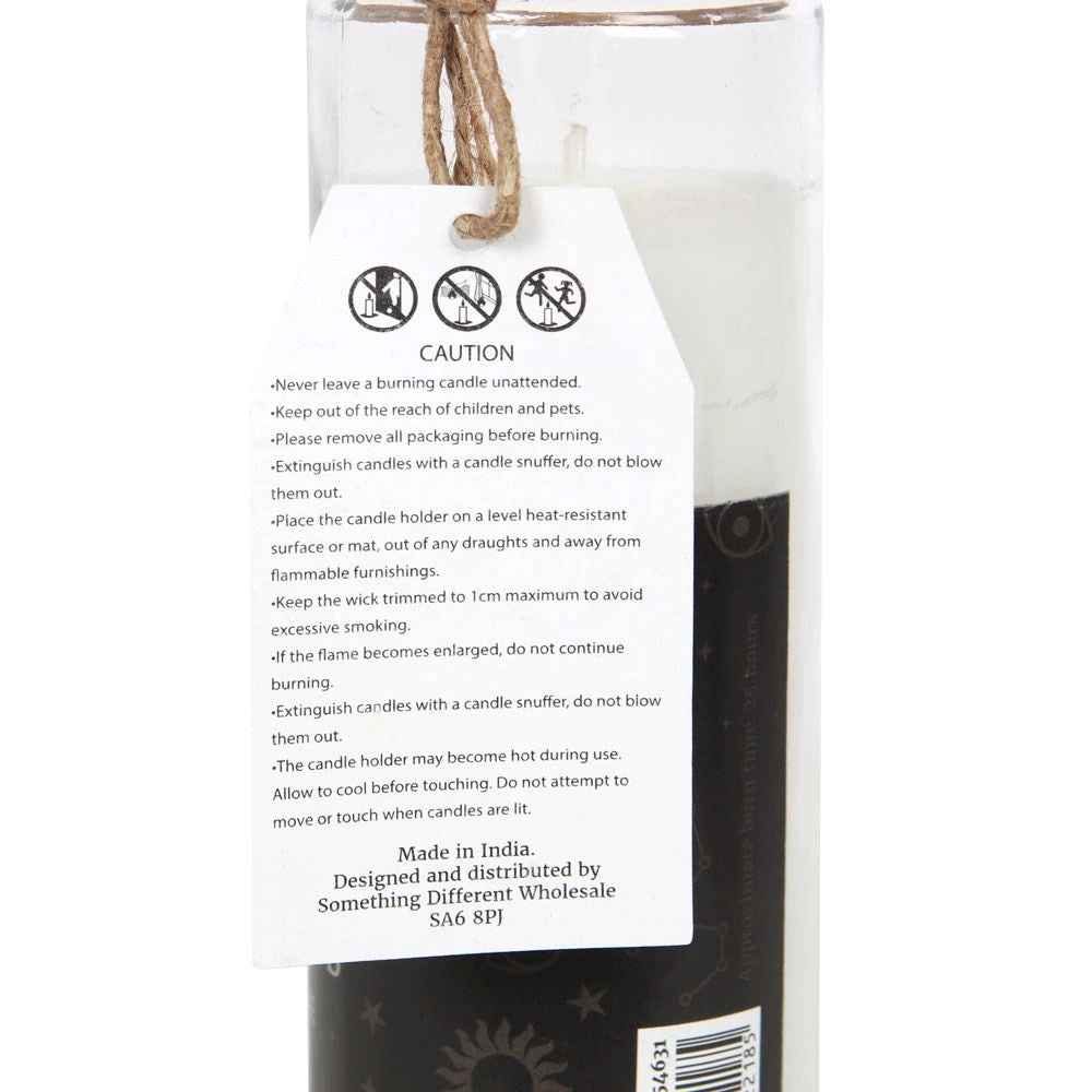 New Arrivals Gothic Gifts White Sage 'Happiness' Spell Tube Candle 4 New Arrivals Gothic Gifts White Sage 'Happiness' Spell Tube Candle