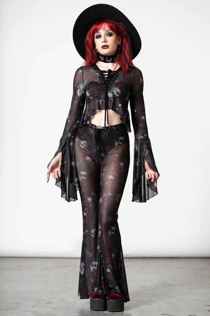Killstar Wicked Rose Mesh Blouse New Arrivals 6 Killstar Wicked Rose Mesh Blouse New Arrivals