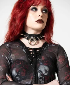 Killstar Wicked Rose Mesh Blouse New Arrivals 19 Killstar Wicked Rose Mesh Blouse New Arrivals