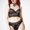 Killstar Wild Rose Mesh Bra