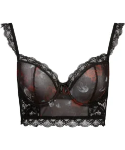 Killstar Wild Rose Mesh Bra