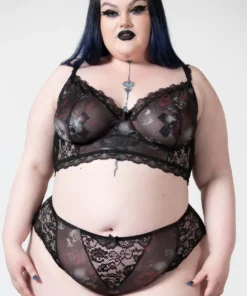 Killstar Wild Rose Mesh Bra