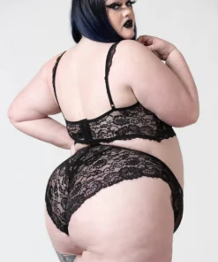 Killstar Wild Rose Mesh Bra