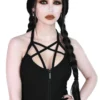Killstar Rockoholic Halter Top Ladies 2 Killstar Rockoholic Halter Top Ladies