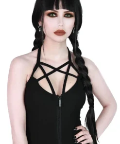 Killstar Rockoholic Halter Top Ladies