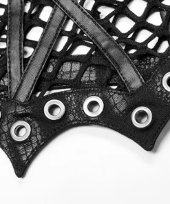 Punk Rave Avril Mesh Jacket Black Ladies 20 Punk Rave Avril Mesh Jacket Black Ladies