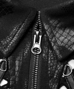 Punk Rave Avril Mesh Jacket Black Ladies 17 Punk Rave Avril Mesh Jacket Black Ladies