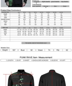 Punk Rave Ascelin Shirt Black / Green