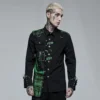 Punk Rave Ascelin Shirt Black / Green