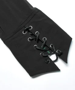 Punk Rave Ascelin Shirt Black / Green