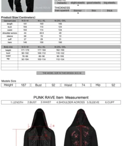 Punk Rave Zephyr Knitted Coat Ladies 16 Punk Rave Zephyr Knitted Coat Ladies